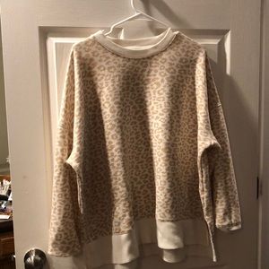 Plus size sweatshirt
